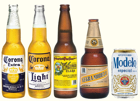 メキシコのセルベッサ（ビール）