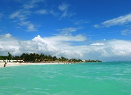 メキシコを代表するカンクンの美しいビーチ